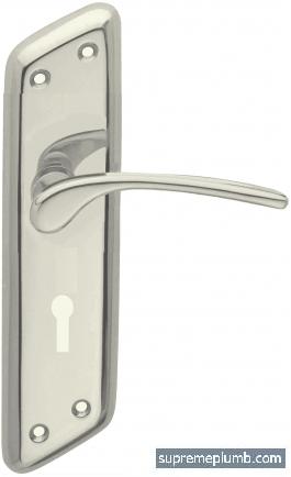 Mars Lever Lock Satin Nickel